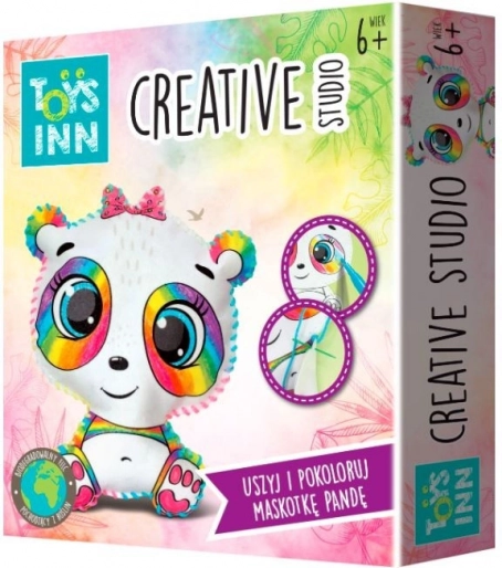 Creative Studio Panda Sewing and Coloring Kit