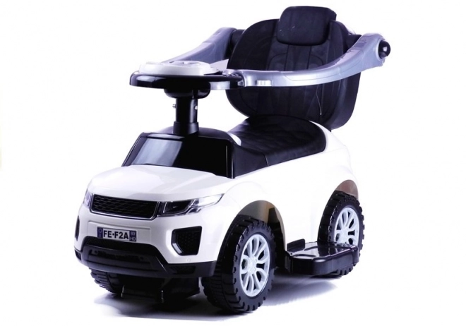 Ride-On Push Walker Sport Car White