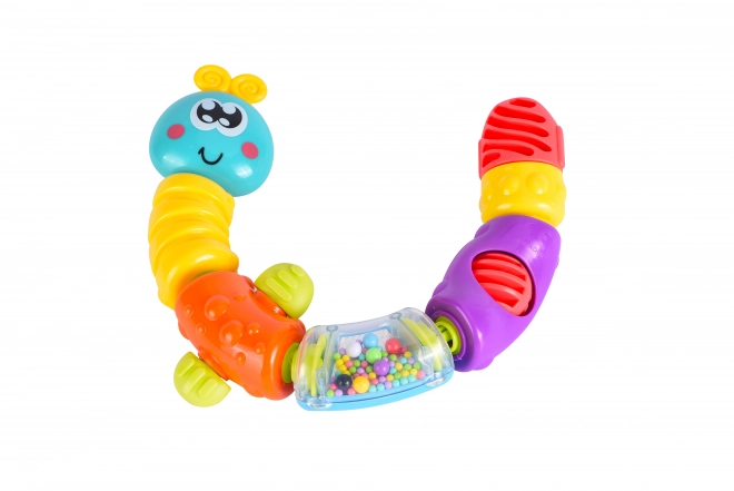 Folding Rattle Caterpillar Toy