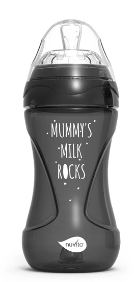 Feeding Bottle Nuvita Cool 250ml Black