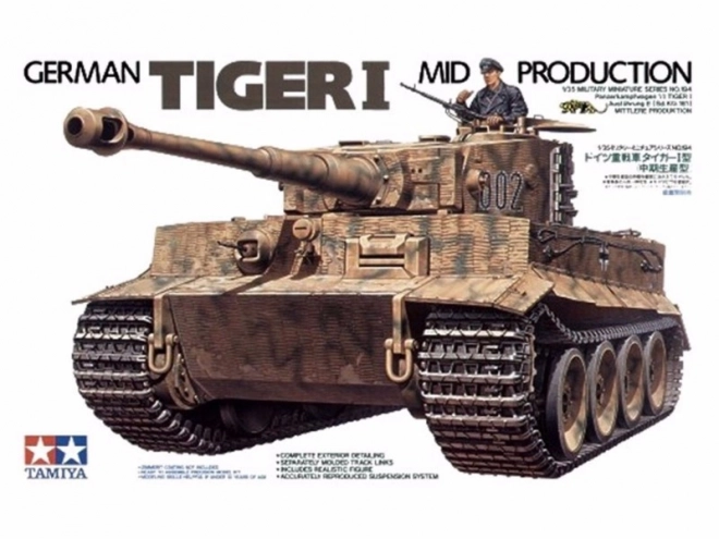German Tiger I Tank Model Kit