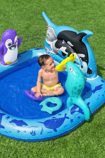 Inflatable Adventure Playground Pool Sea Expedition for Kids 2+