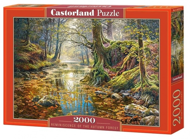 Puzzle 2000 pezzi reminiscenze della foresta autunnale