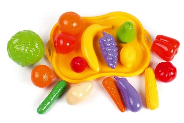 Fruit and Vegetable Play Tray