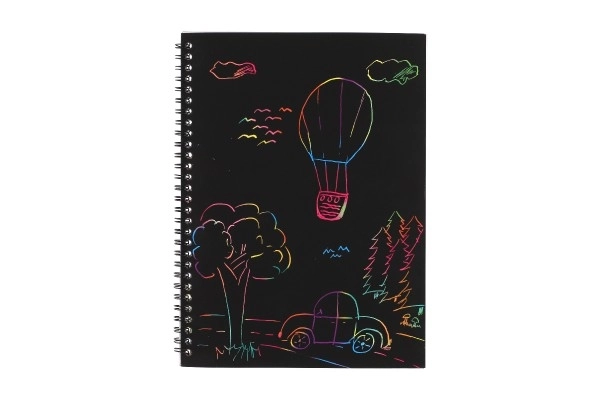 Rainbow Scratch Notebook