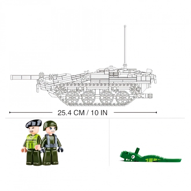 Sluban Combat Tank STRV103