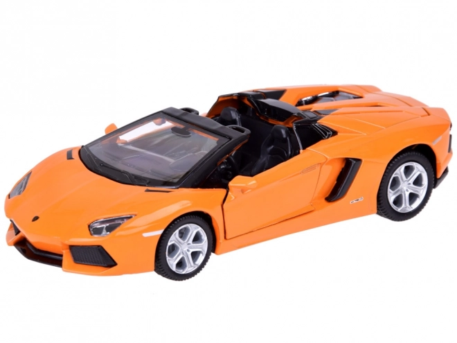 Interactive Lamborghini Aventador Roadster Model Car 1:32