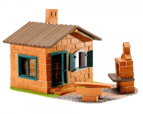 Brick Building Set with Grill