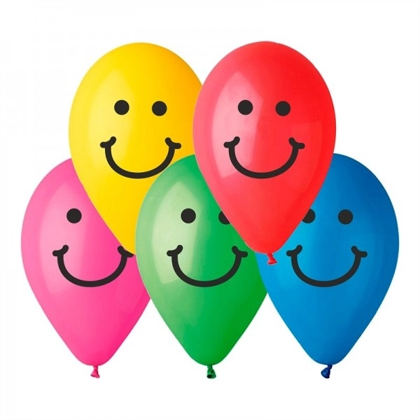 Inflatable Smiley Balloons Pack