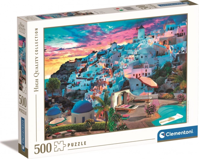 Clementoni Puzzle 500 Pieces - View of Greece