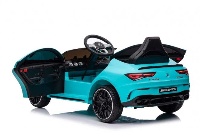 Electric Ride-on Car Mercedes CLA 45s AMG Turquoise 4x4