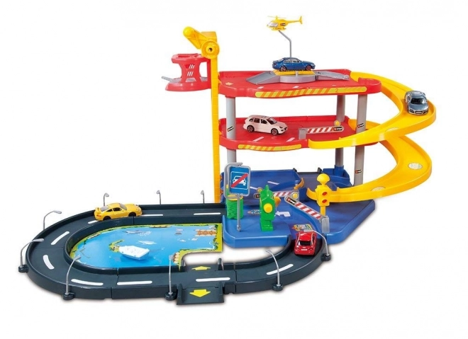 Three Level Parking Garage Playset by Bburago