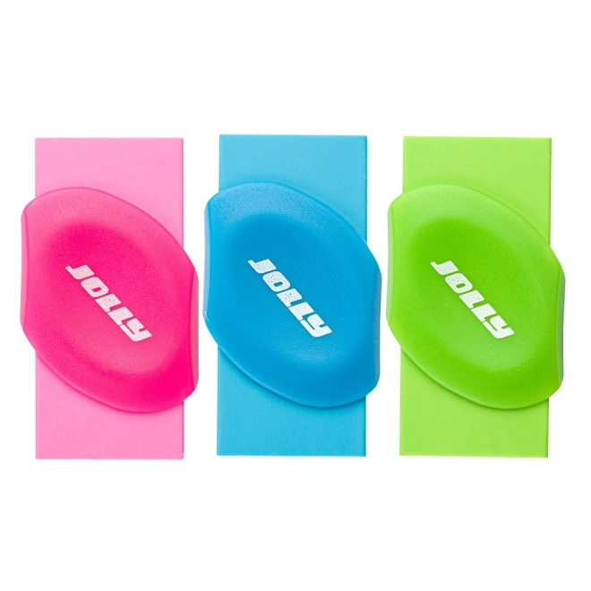 Ergonomic grip for comfortable erasing