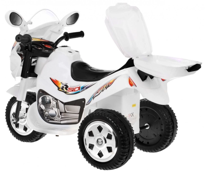 Tricicletă BJX-088 motocicletă electrică + sunete + lumini – Bílá