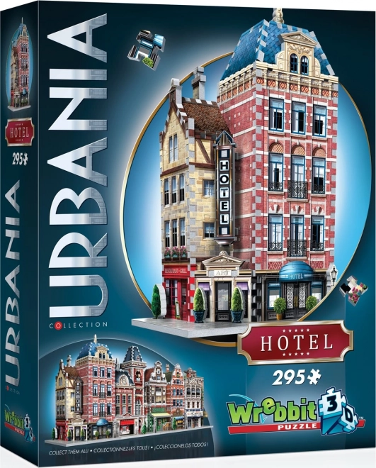 Urbania 3D Puzzle Hotel by Wrebbit