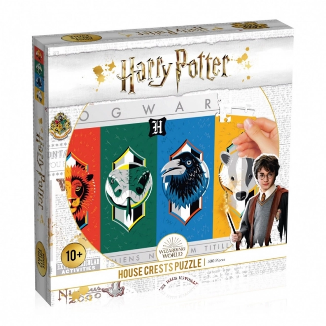 Harry Potter House Crest Puzzle 500 Pieces