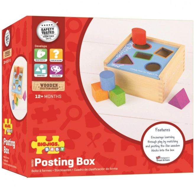 Bigjigs Toys Shape Sorting Box