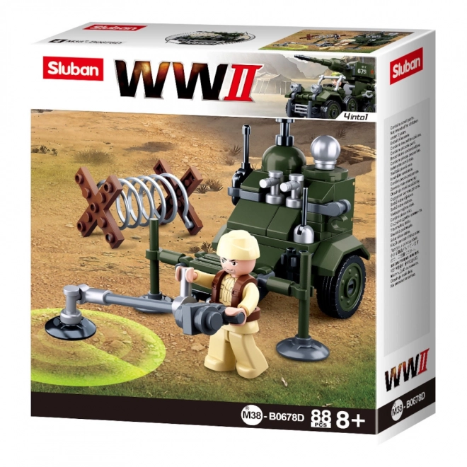 Sluban WWII Battle Technique Mini Construction Set