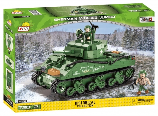 Sherman M4A3E2 Jumbo Tank Building Set