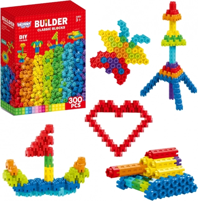 Woopie Blocchi da Costruzione Creativi 300 pz