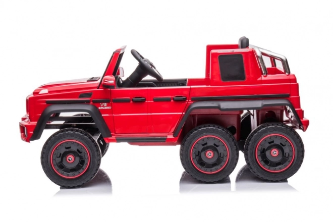 Electric Ride-On Car Mercedes-Benz G63 6x6 Red