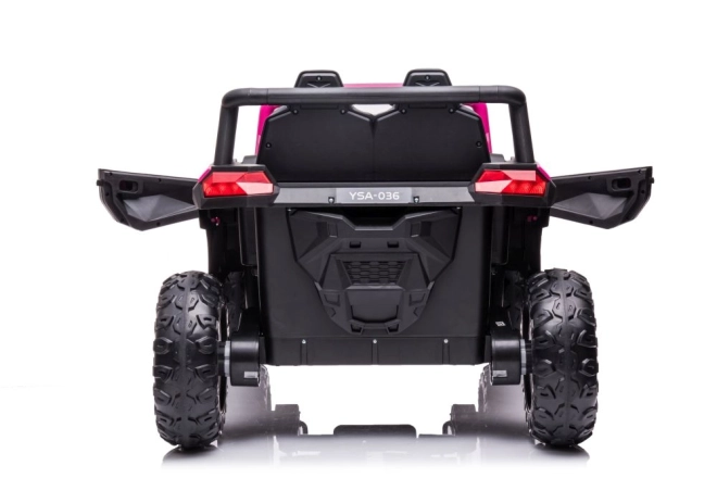 Ride-On Car Pink 4x4