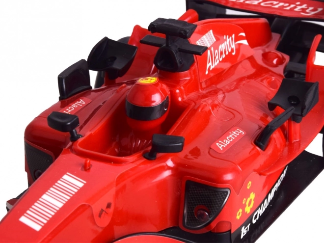 Racing Formula Car with Sound and Light Effects – Red