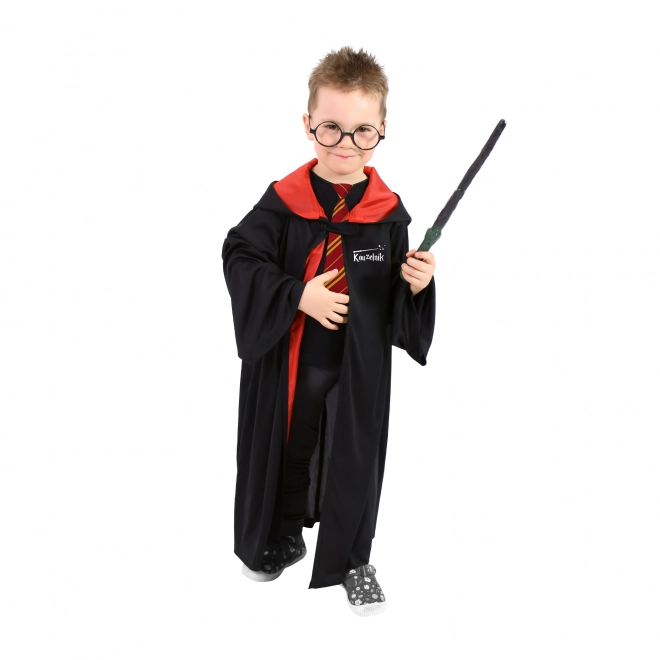 Children's Magic Cloak with Hood and Glasses