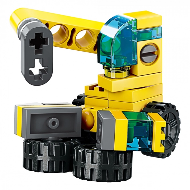 Qman Building Blocks Crane Set 3-in-1