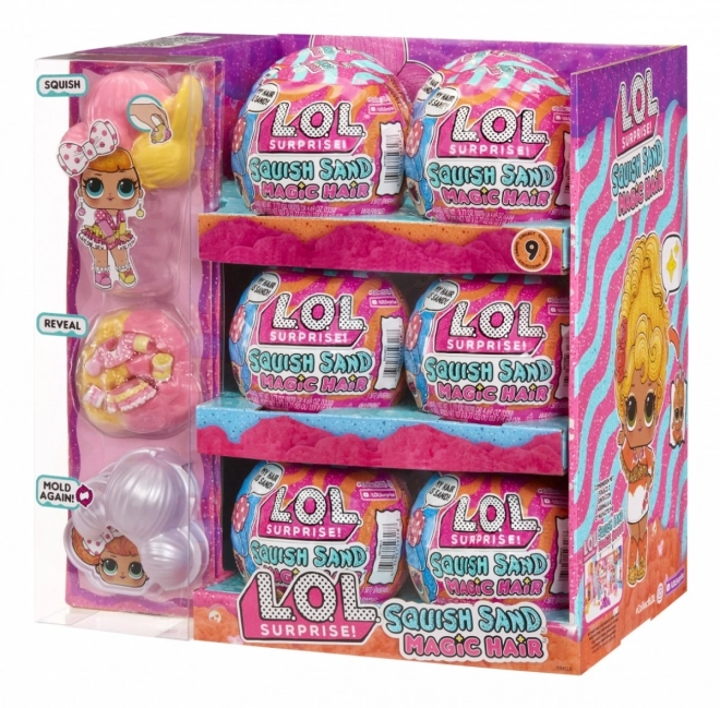 L.O.L. Surprise Kinetic Sand Tots Display Set