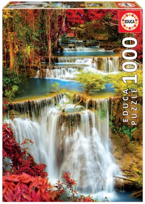 Educa puzzle waterfalls in the deep forest 1000 pieces