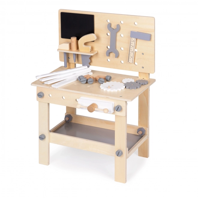 Wooden Workshop with Tools for Kids by Ecotoys