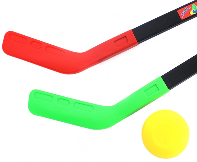 Hockey Sticks Set with Puck