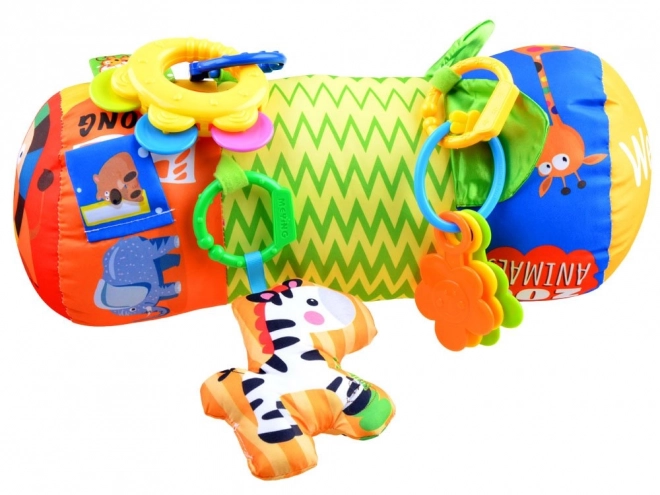 Colorful Baby Roll Pillow