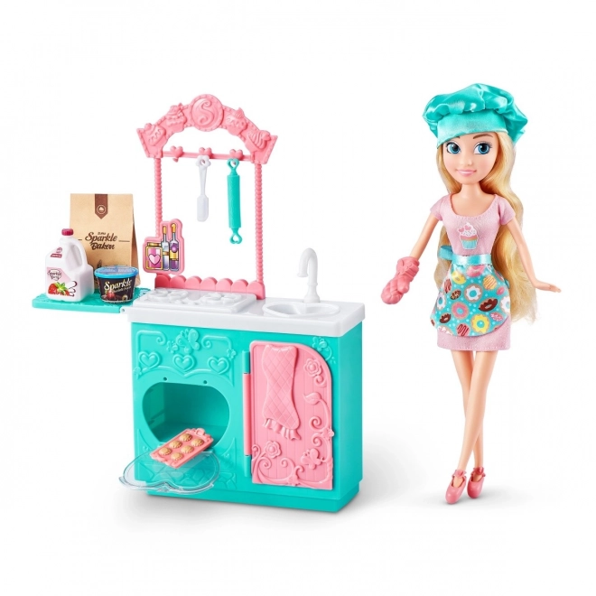 Sparkle Girlz Doll Baking Set