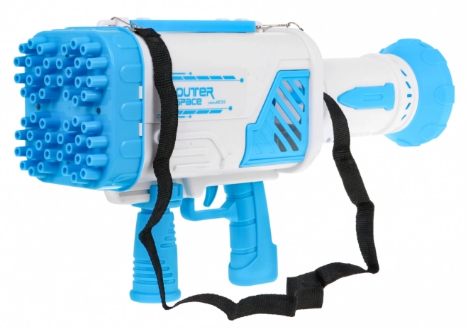 Bubble Machine Gun Toy for Kids 3+ Blue