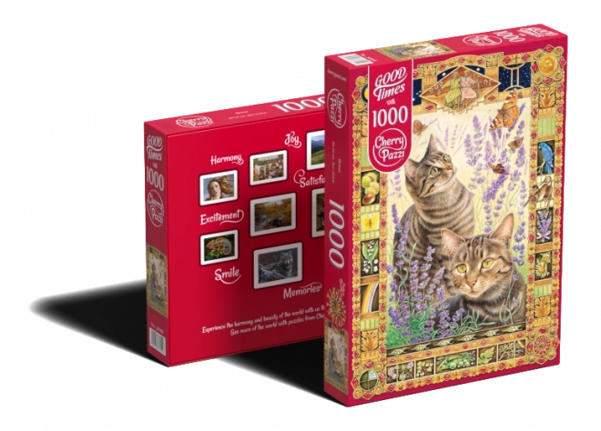 Cherry Pazzi Puzzle Cats 1000 Pieces