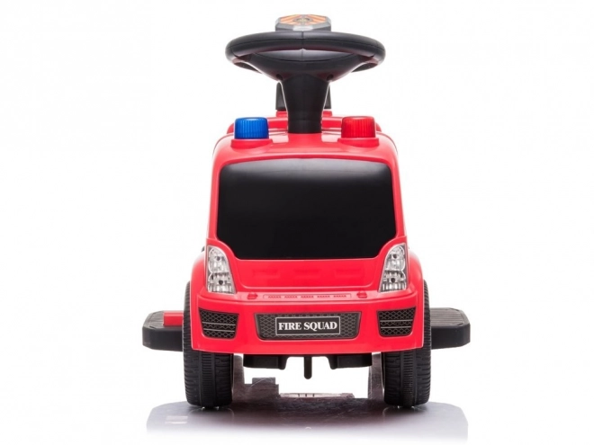 Kids Fire Truck Ride-On Vehicle with Bubble Cannon