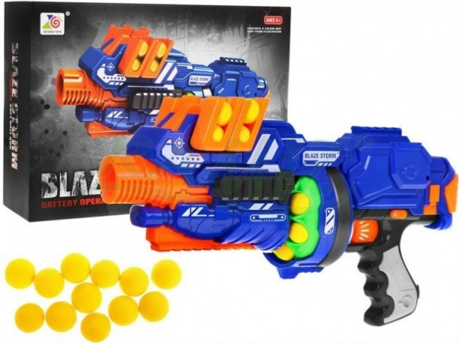 Blaze Storm Semi-Automatic Foam Dart Gun for Kids 8+