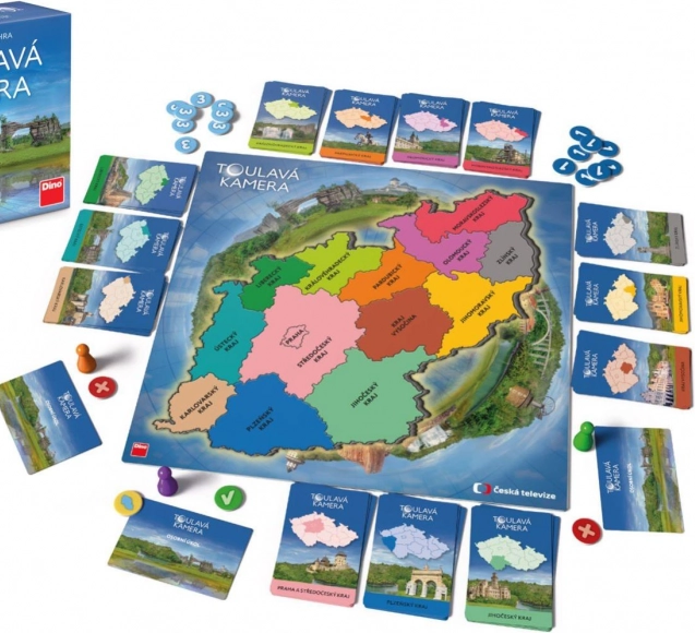 Toulavá Kamera - Gioco da Tavolo Familiare