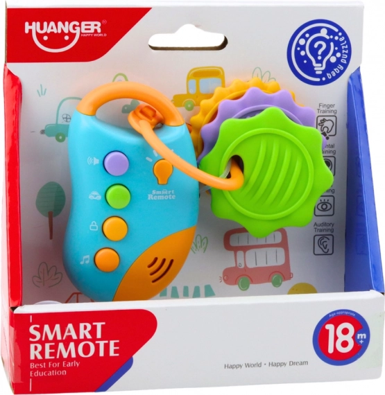 Interactive Keys with Remote and Teether for Kids