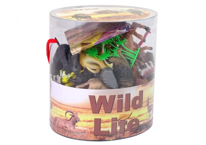 Wild Animals Safari Figurine Set