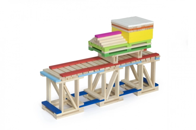 Wooden Building Blocks Set