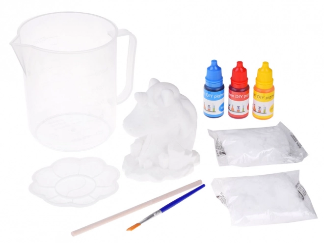 Magical Unicorn Crystal Growing Kit with Paint