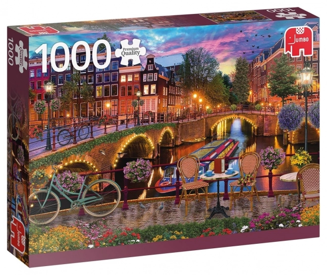 Jigsaw Puzzle Amsterdam Canals 1000 Pieces