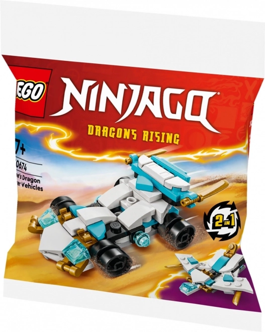 ninjago zane's dragon power vehicles