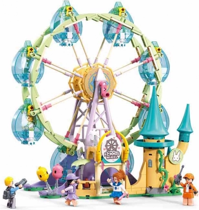 Sluban Metropolis Ferris Wheel Construction Set