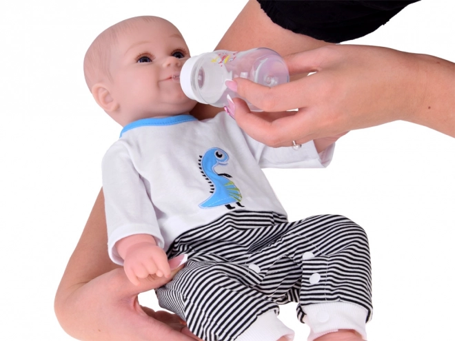 Realistic Baby Boy Doll With Interactive Features