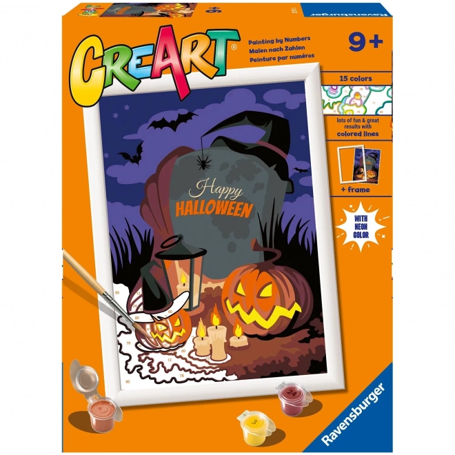 CreArt Halloween Painting by Numbers Kit