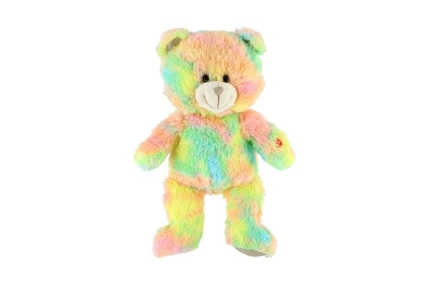 Dreamy Rainbow Bear Plush Toy with Light and Sound